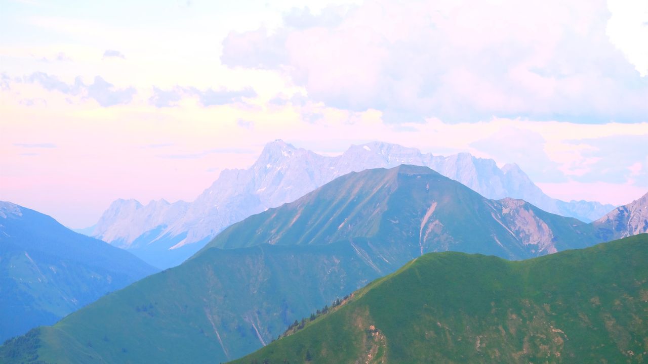 Bleispitze und Zugspitze Bleispitze und Zugspitze